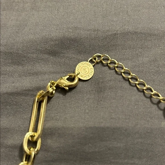 Victoria Emerson Gold Heart and Sunburst Necklace - Picture 3 of 4